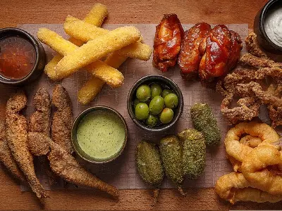 Набор закусок к пиву