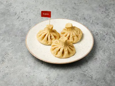 Хинкали жареные с курицей