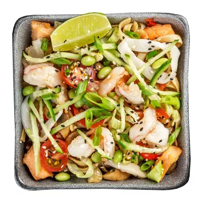 Wok с морепродуктами
