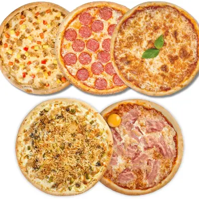 Комбо 5 пицц 30см Изображение Комбо 5 пицц 30см - park&pizza