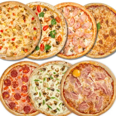 Комбо 7 пицц 30см Изображение Комбо 7 пицц 30см - park&pizza