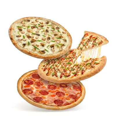 Комбо 3 пиццы 30см люкс Изображение Комбо 3 пиццы 30см люкс - park&pizza