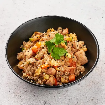 Японский плов с курицей