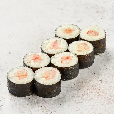 Маки с креветкой