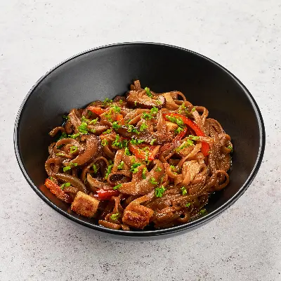 Вок лапша с курицей