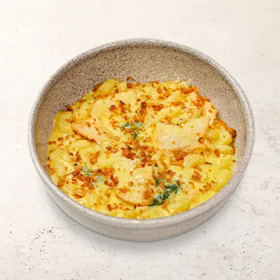 Мак Энд Чиз с курицей и шпинатом