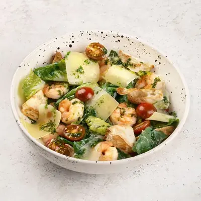 Цезарь с креветками