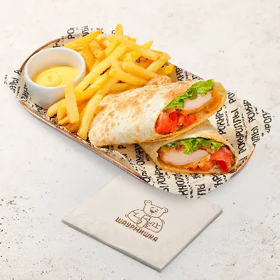 Шаурмишка с курицей