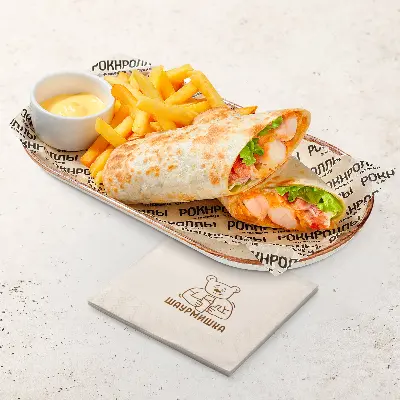 Шаурмишка с креветкой