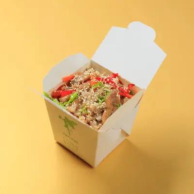 Рис терияки с курицей